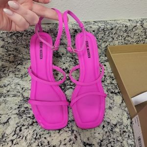 Hot Pink Sandal Heels